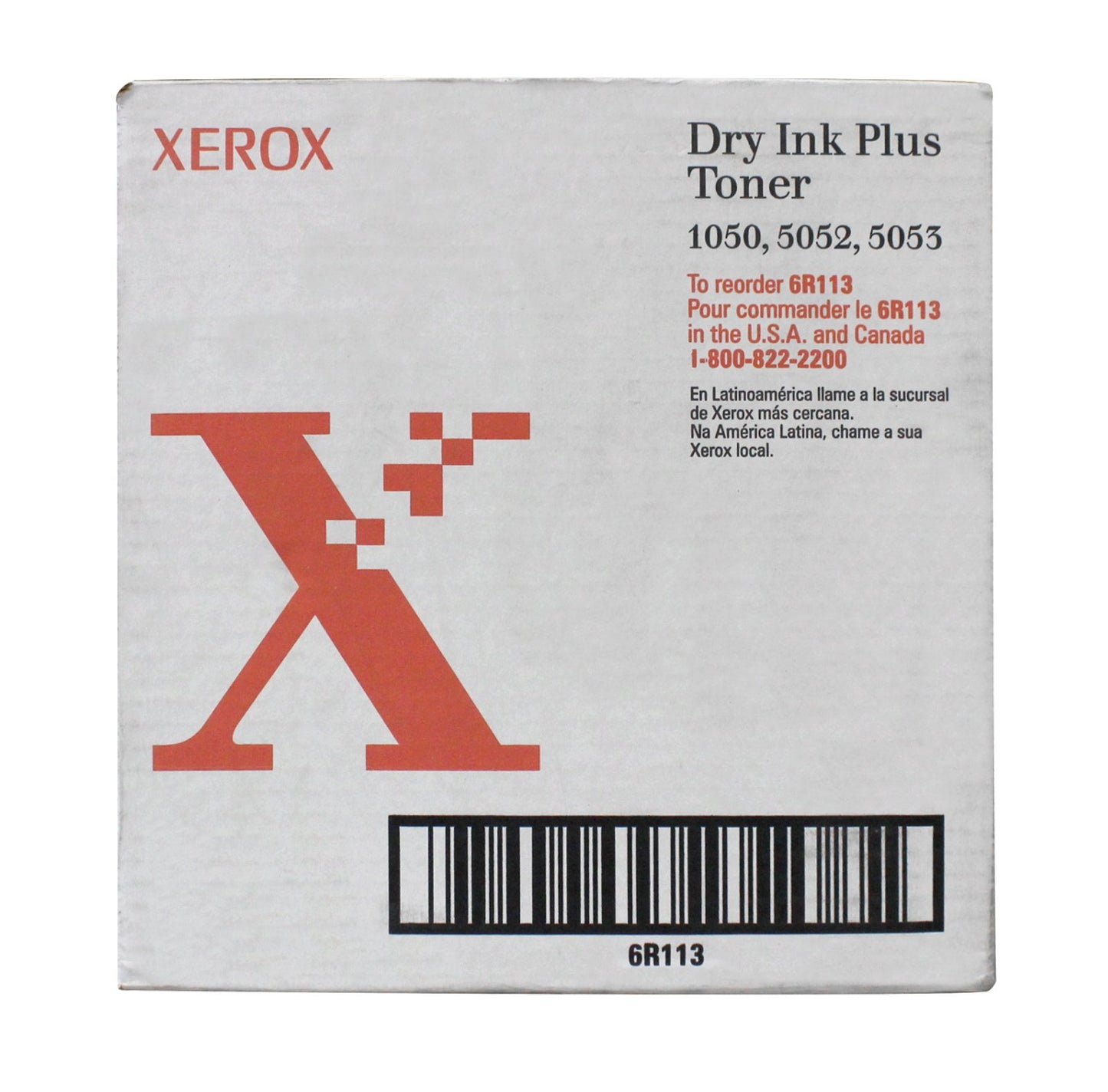 Xerox 6R113 Black Toner Cartridge, 4 Bottles