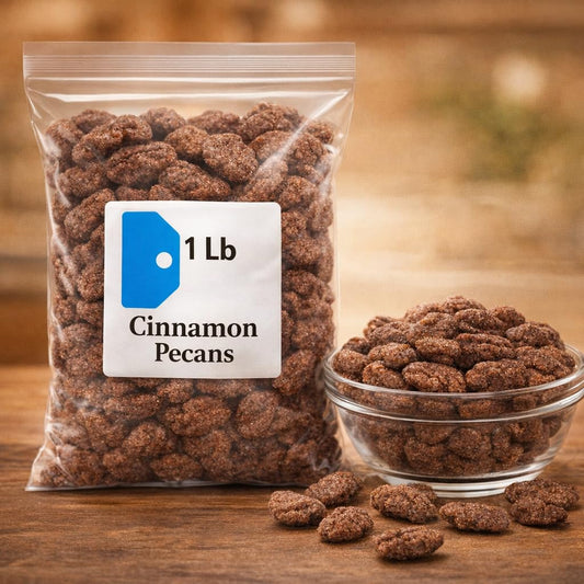 Jonny Cinnamon Pecans 10lb Gourmet Snack