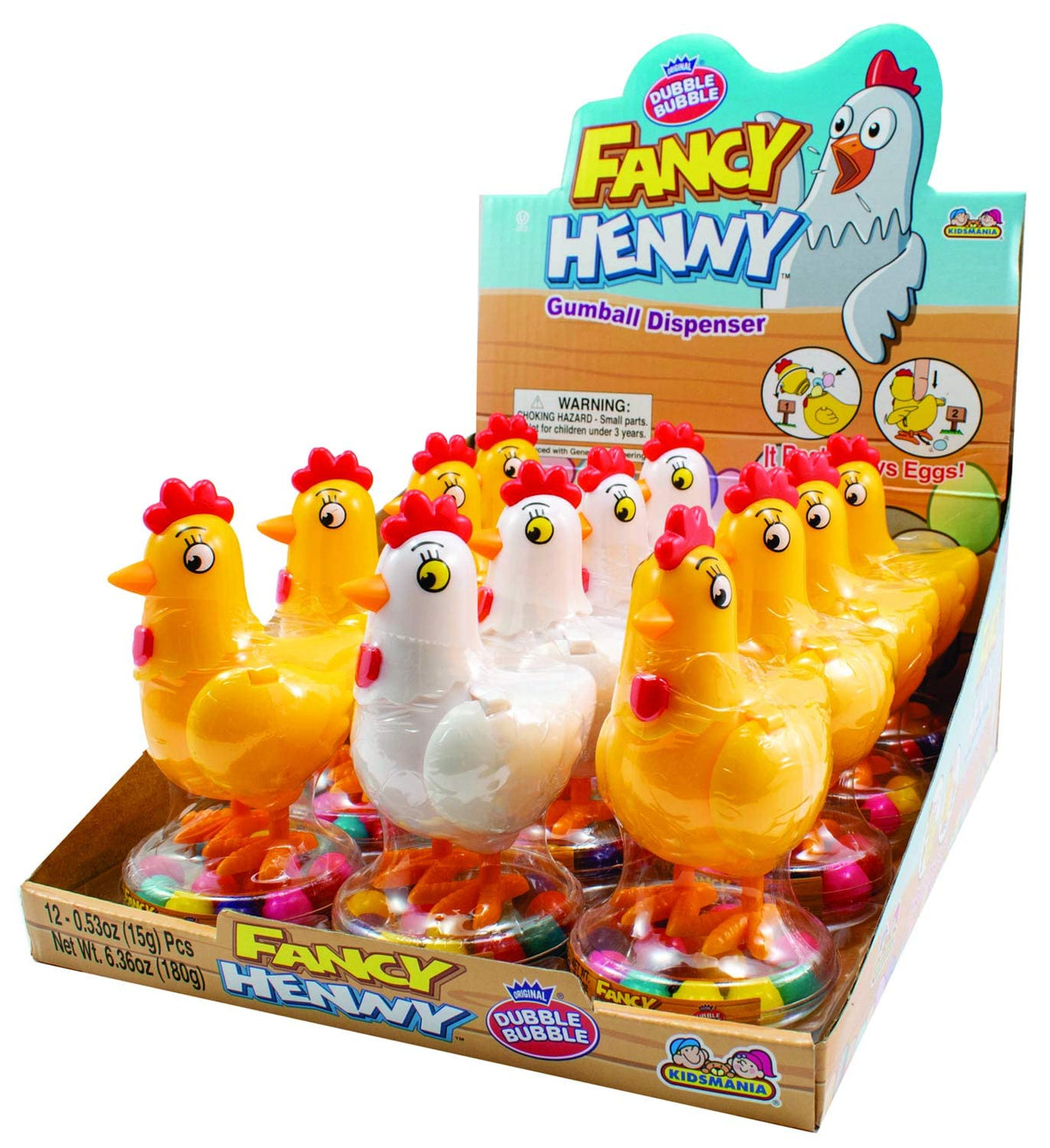 Kidsmania Fancy Henny Candy .53oz