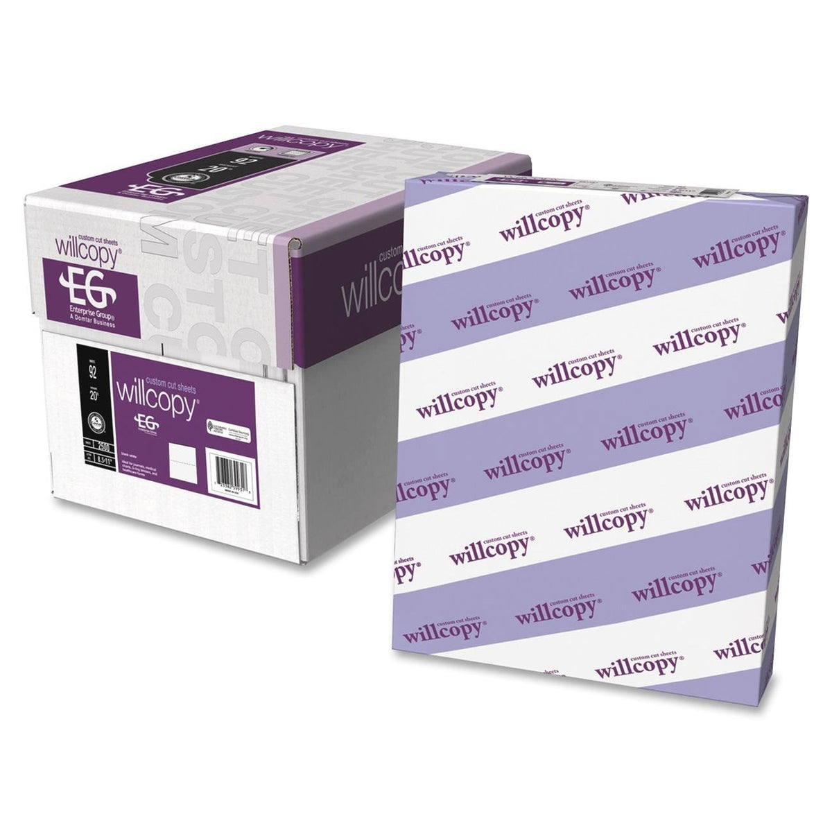Domtar Custom Cut Sheets, Microperf at 5-1/2", 5 RM/CT, White