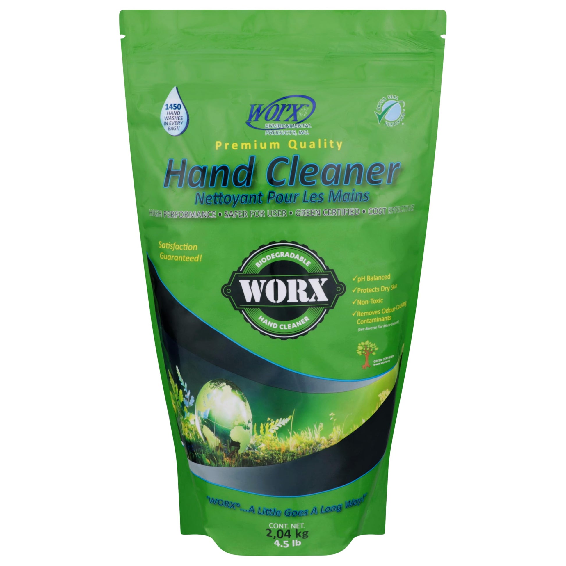 Worx Biodegradable Hand Cleaner 4.5 lb Pouch