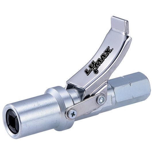 LUMAX LX-1403 Silver Heavy-Duty Grease Coupler