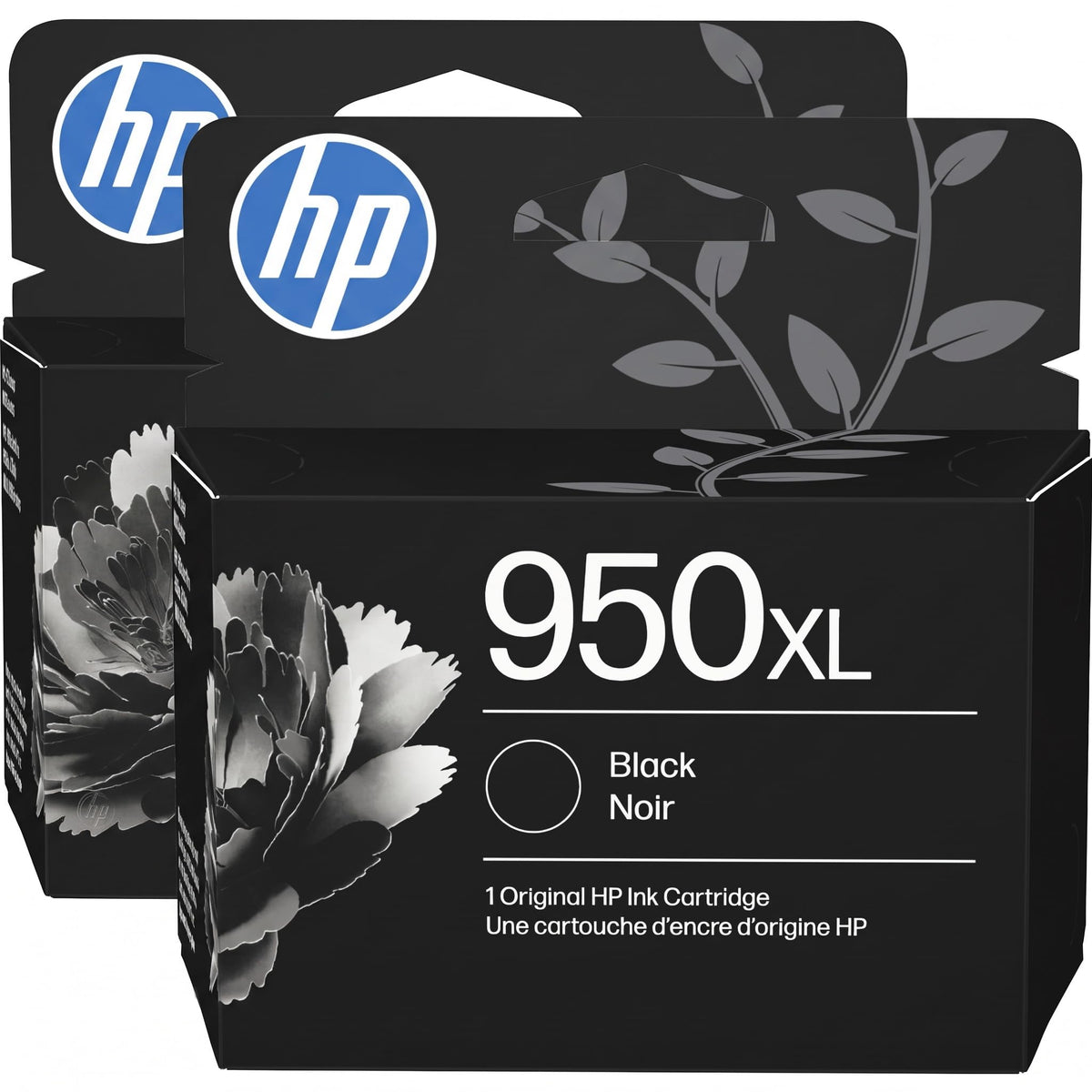 HP 950XL | Ink Cartridge | Black-| CN045AN,(Pack of 2)