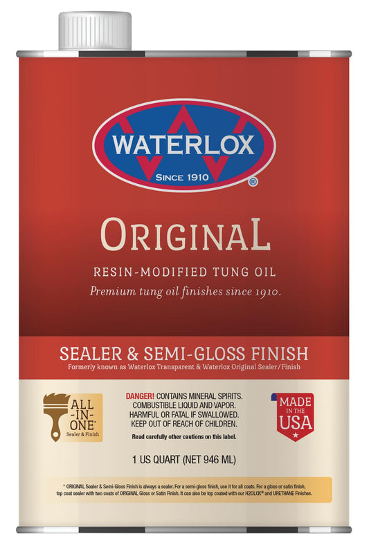 WATERLOX WOOD SEALR/FINISH MED