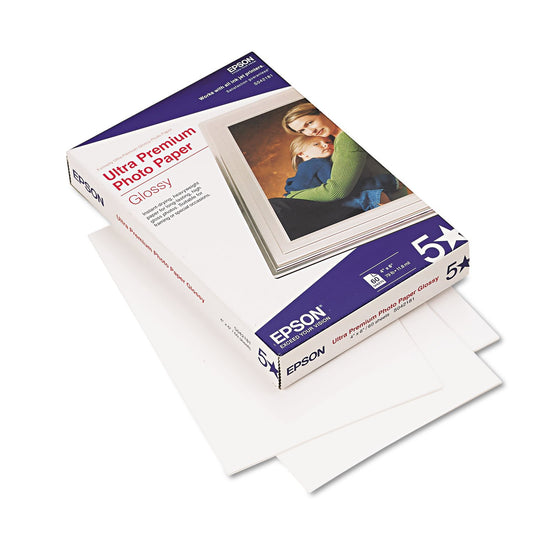 Epson Ultra Premium Photo Paper Glossy 4x6 60 Sheets S042181