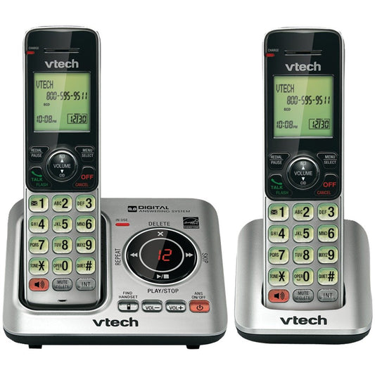 VTECH 2-HANDSET CORDLESS ANSWERING SYSTM