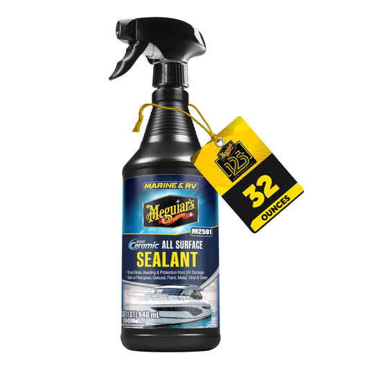 Meguiar's M2501 Marine/RV Hybrid Ceramic All Surface Sealant, 32oz