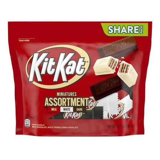 KITKAT Miniatures Assortment Candy 10.1 oz