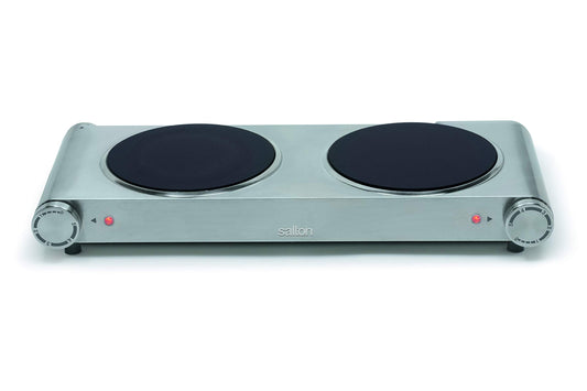 Salton HP1269 Double Infrared Cooktop 7.4 inch