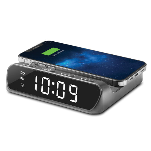 Timex Alarm Clock with Wireless Charger TW14B