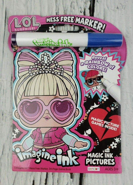 LOL Surprise Imagine Ink Magic Ink Book 24 Pages