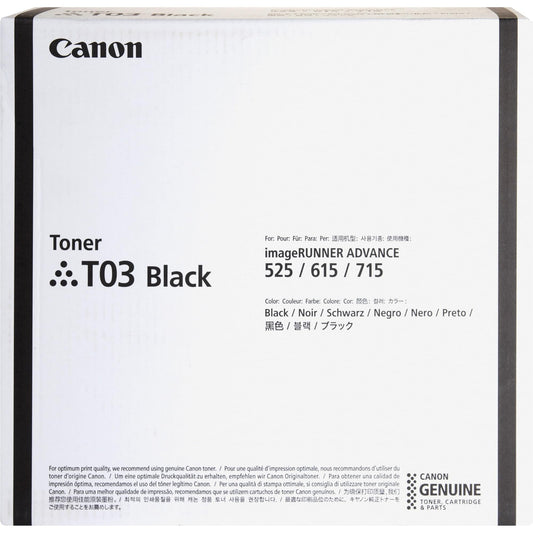 Canon Toner Black Pages 51.500, 2725C001 (Pages 51.500 T03)