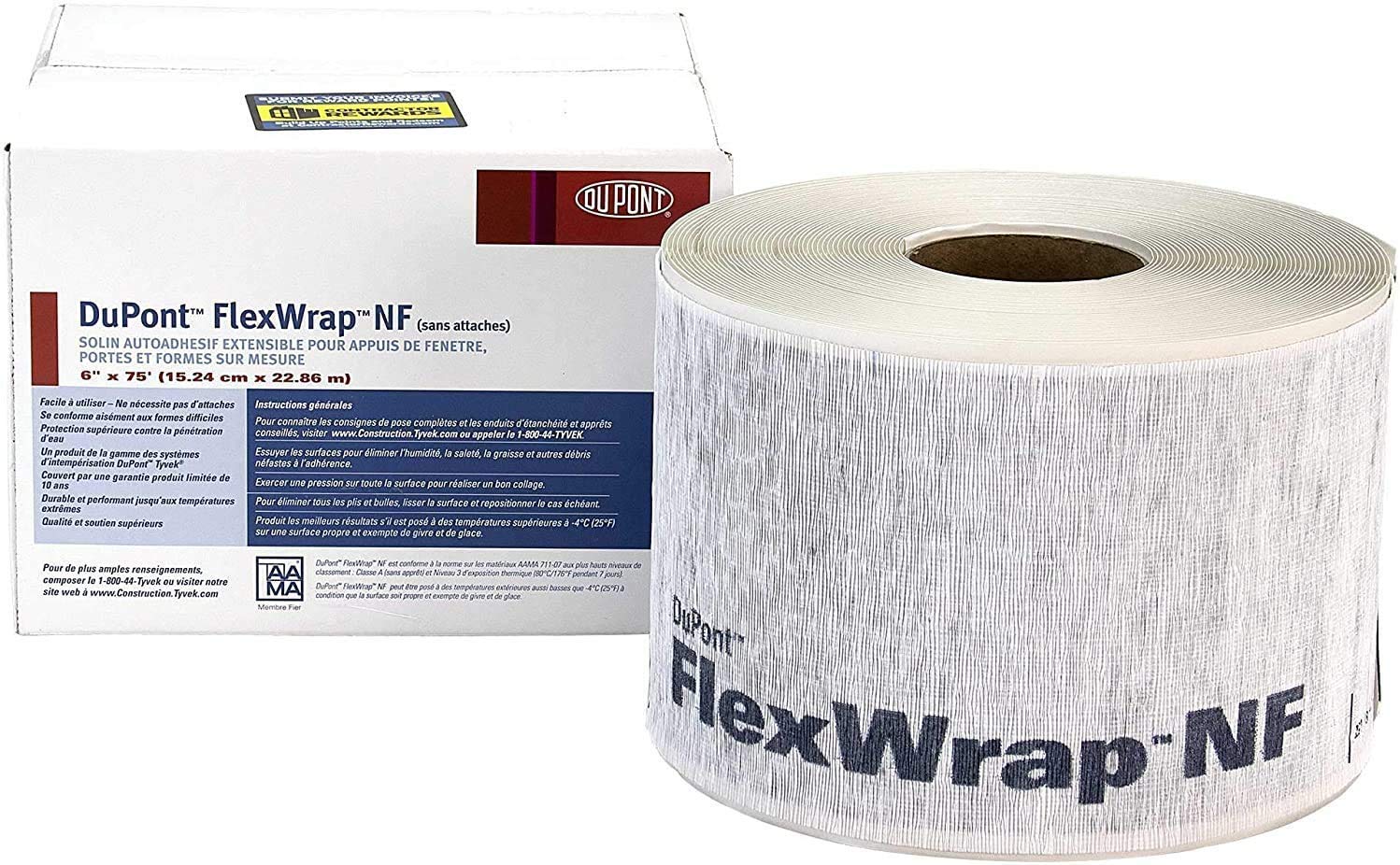 DuPont FlexWrap NF 6" x 75' Flashing