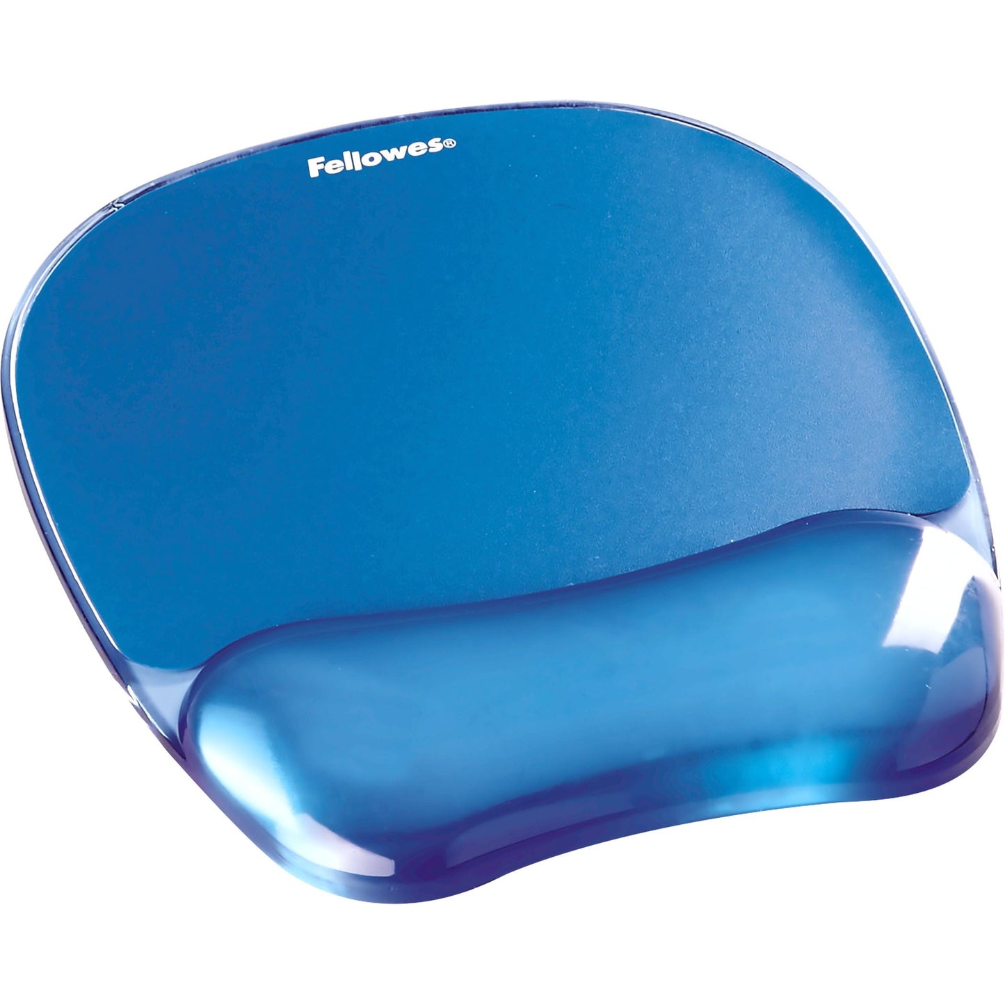 Mousepad w/Wrist Support, Blue