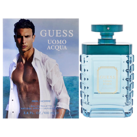GUESS Uomo Acqua Eau de Toilette 3.4oz