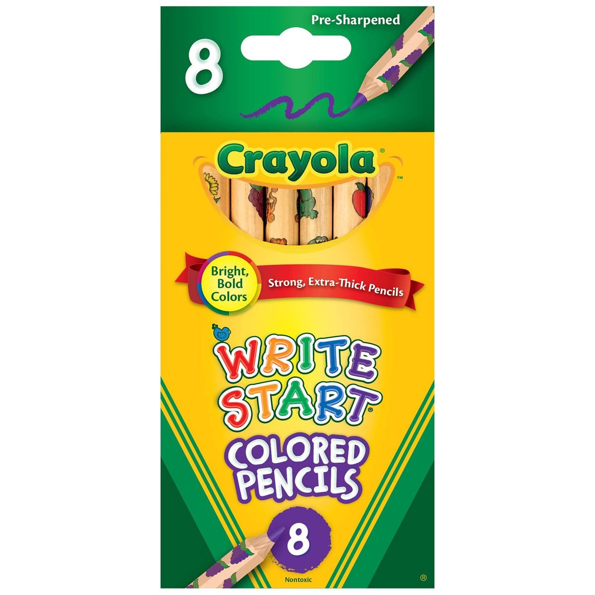 Crayola Write Start Colored Pencils