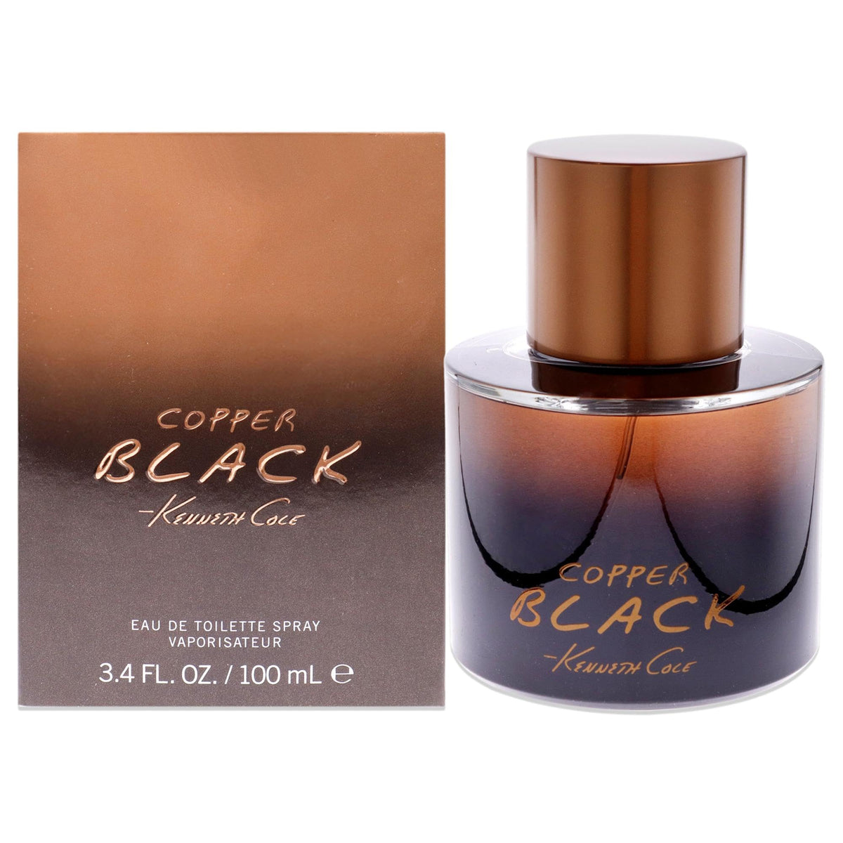 Kenneth Cole Copper Black Eau de Toilette 3.4 Oz