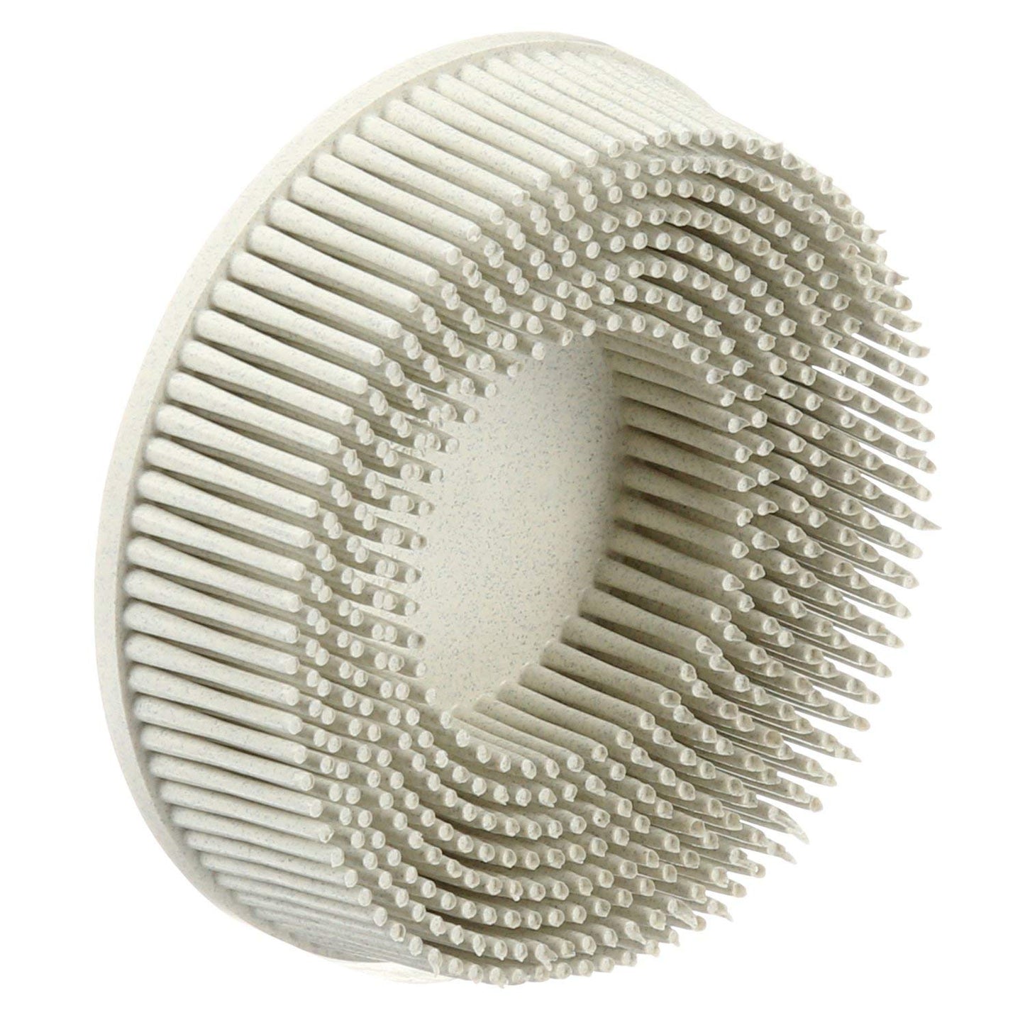 Scotch-Brite Roloc Bristle Disc, 3 in x 5/8 Tapered 120, Carton of 10