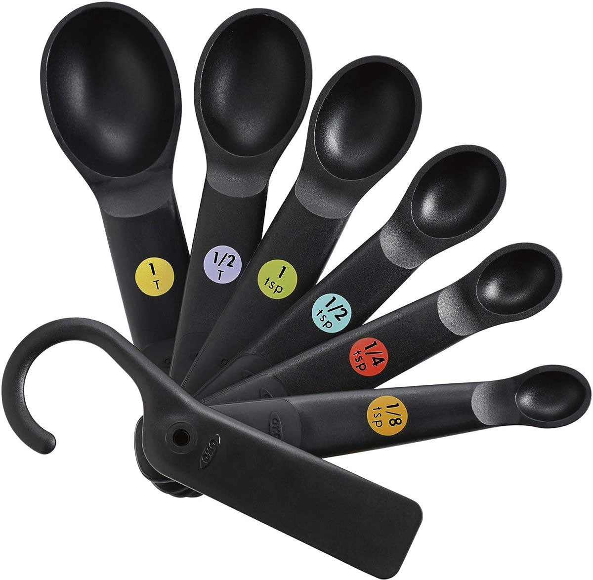 OXO Good Grips Measuring Spoons 7pc Set Black