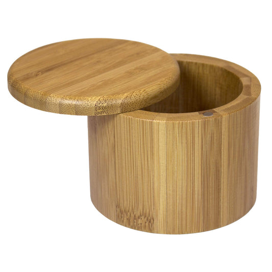 Totally Bamboo Round Salt Box
