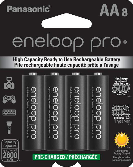 PANASONIC(R) ENELOOP PRO AA 8P