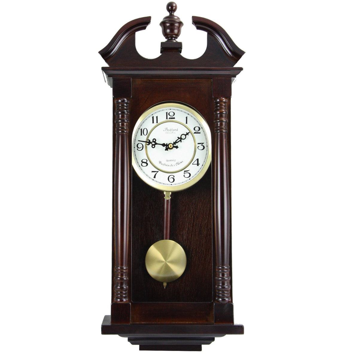 Bedford Classic Chiming Wall Clock 27.5"