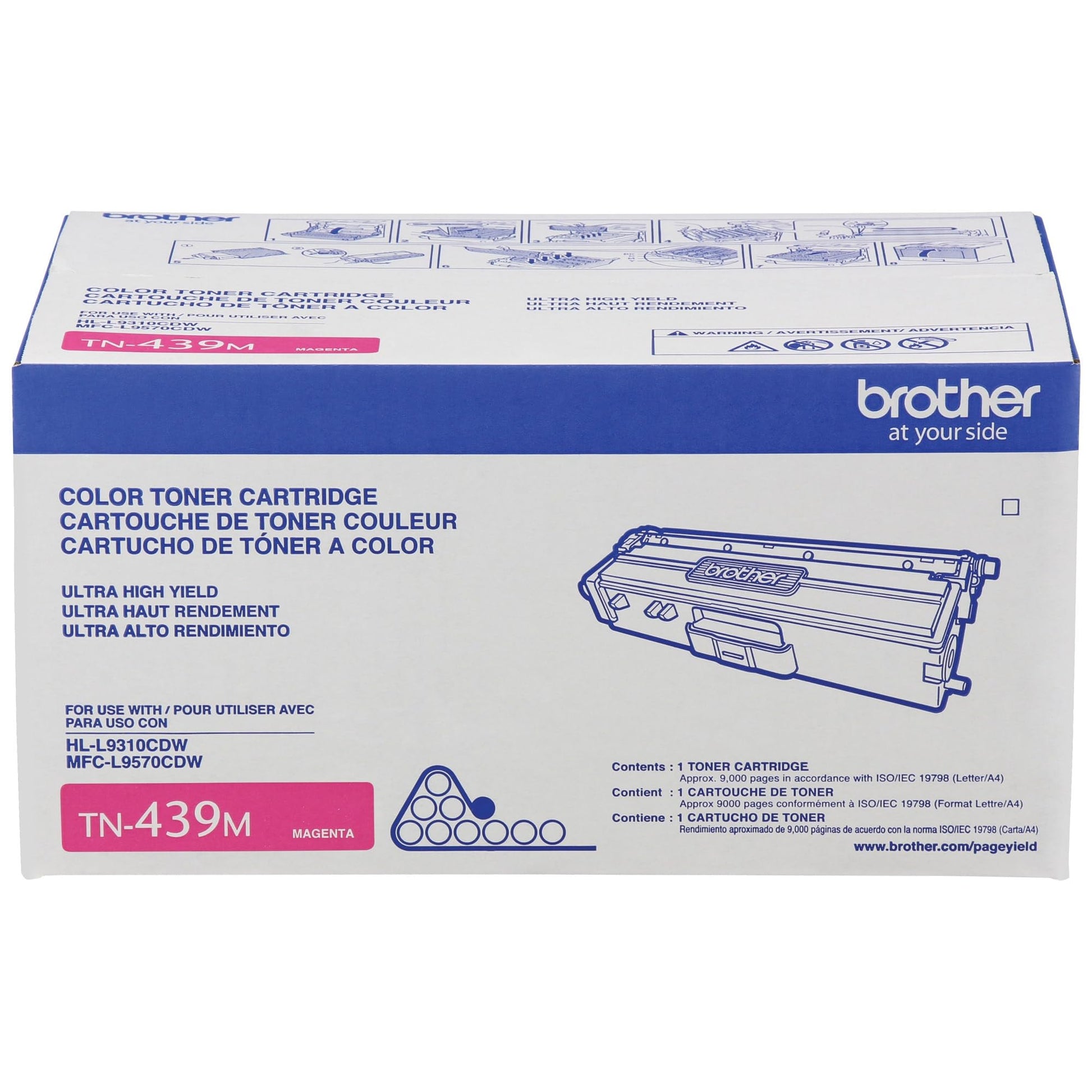 Brother TN-439M Magenta Ultra High-Yield Toner