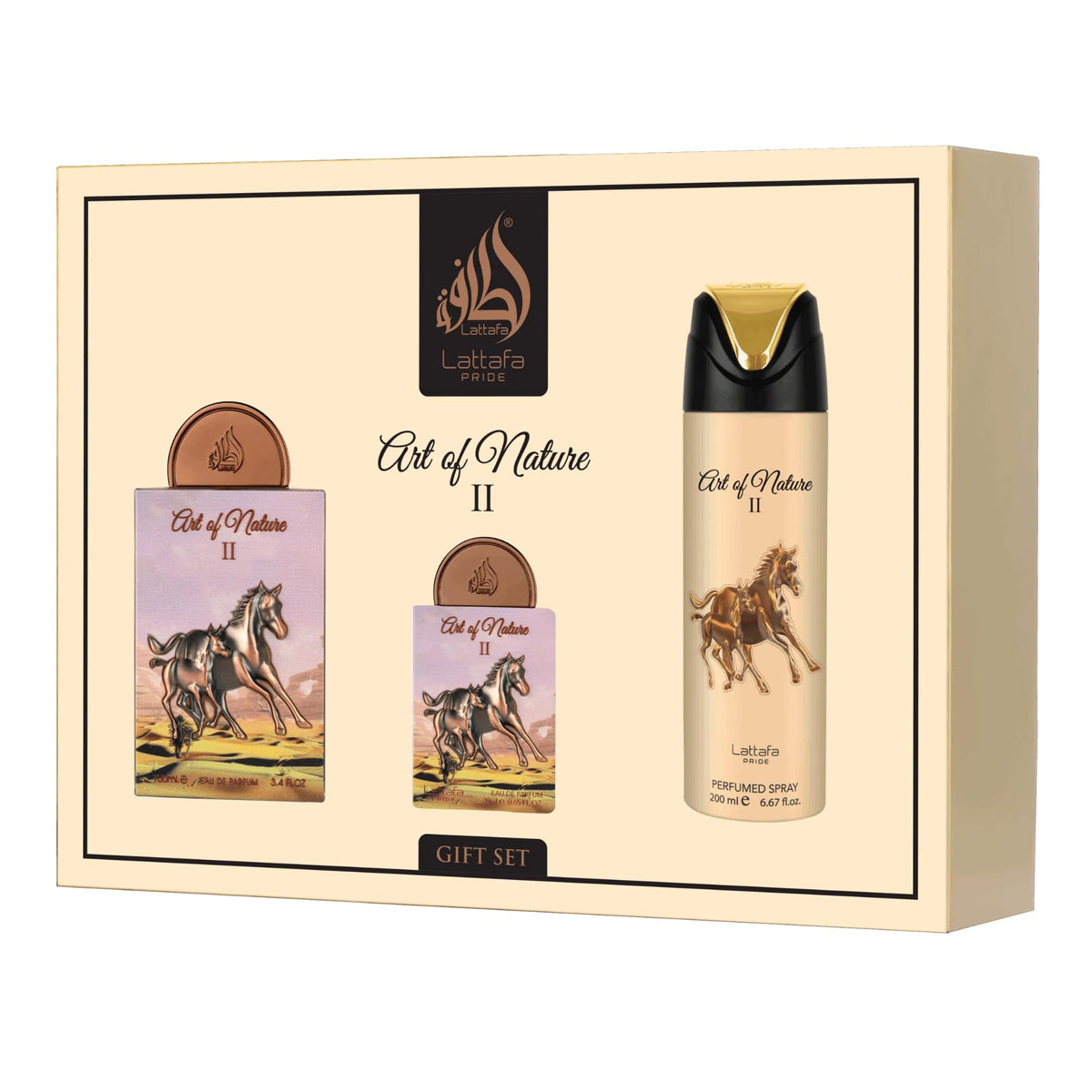 Lattafa Art of Nature II Gift Set 3pc
