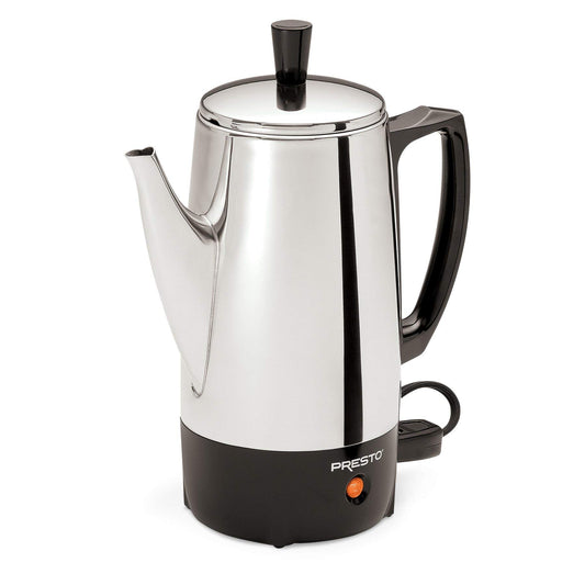 Presto 6-Cup Stainless Steel Percolator