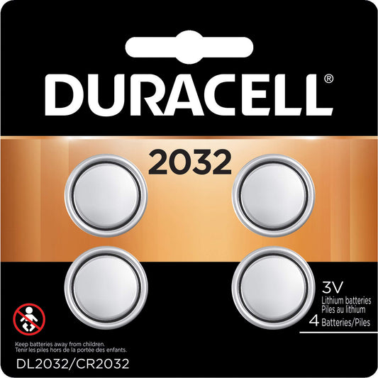 Duracell 2032 3V Lithium Battery Pack of 2