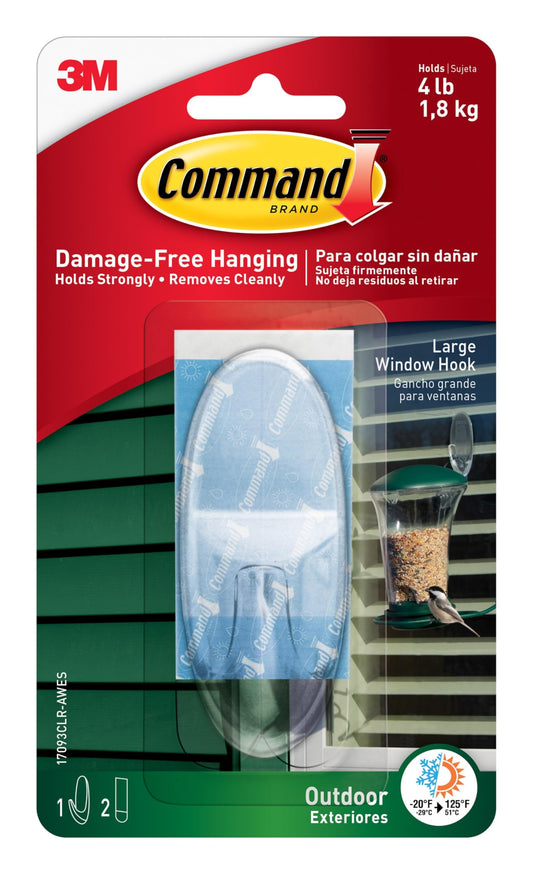 Command Outdoor Large All Weather Hook 1-Pack
