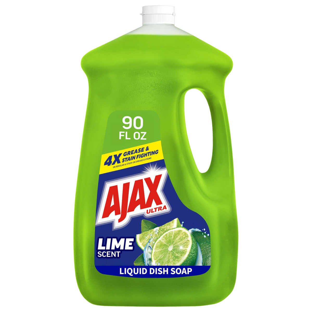 Ajax Ultra Liquid Dish Soap Vinegar & Lime 90 fl oz