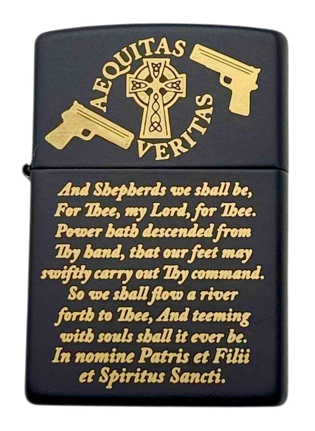 Zippo Windproof Black Lighter