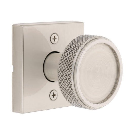 Kwikset Raya Dummy Doorknob Satin Nickel