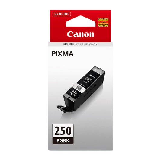 Canon 6497B001 Ink (PGI-250), ChromaLife 100+, 300 Page-Yield, Black
