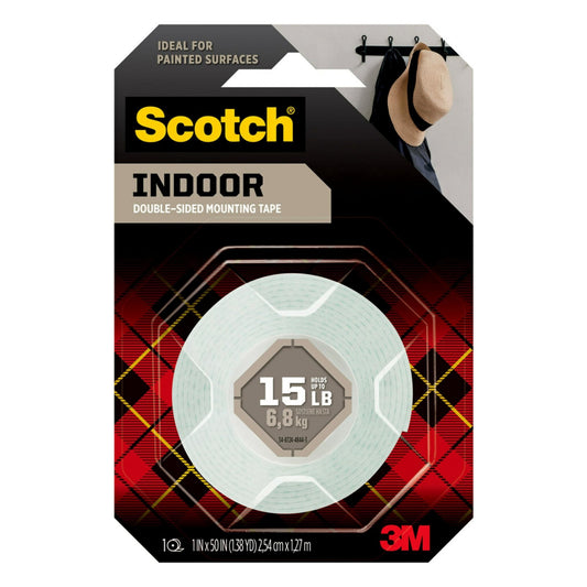 3M Heavy Duty Mounting Tape, 1-Inch by 50-Inch