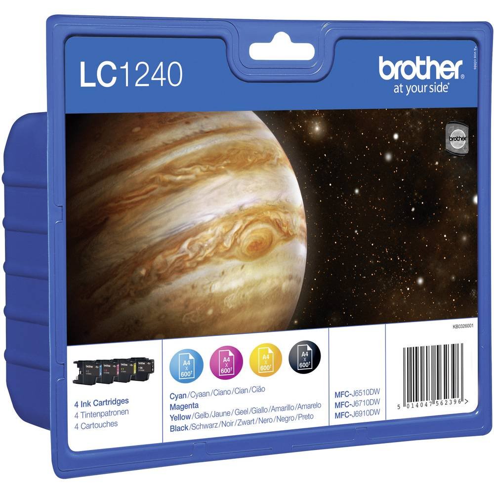 Brother LC-1220VALBPDR Black, Cyan, Magenta, Yellow ink cartridge