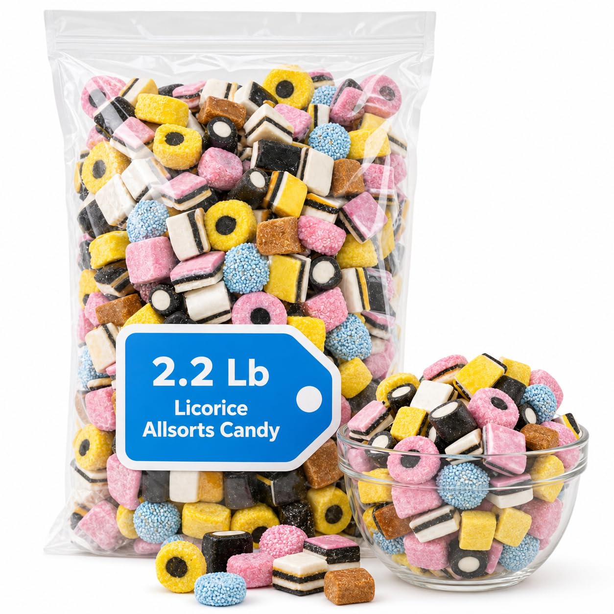 Basset's Liquorice Allsorts, 1er Pack (1 x 1 kg)
