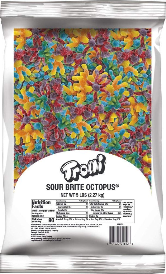 Trolli Bulk Octopus 5lb 1/6ct