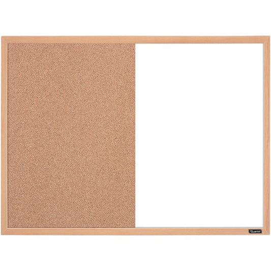 ACCO Quartet Combo Whiteboard & Corkboard 23" x 17" 35-380402Q