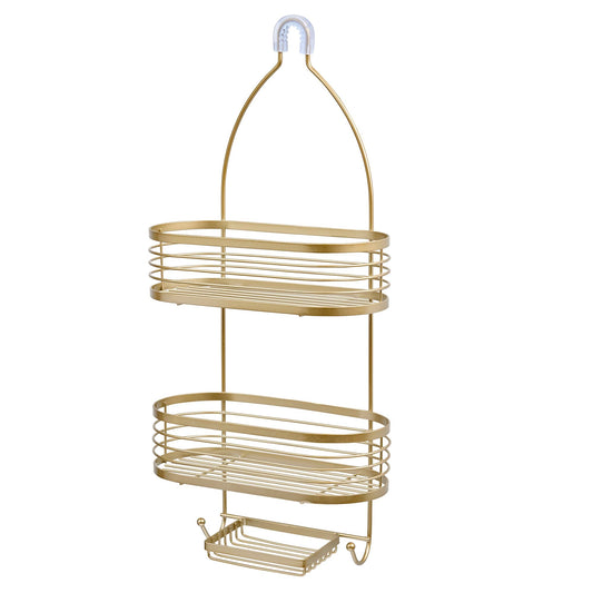 ACENTO 3-Tier Hanging Shower Caddy, Gold