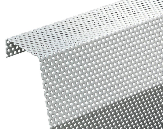 Baseboarders Premium Series 5 ft (60 in) Galvanized Steel Slip-On Baseboard Heater Cover, Rust Resistant, White, for Hydronic Hot-Water Systems