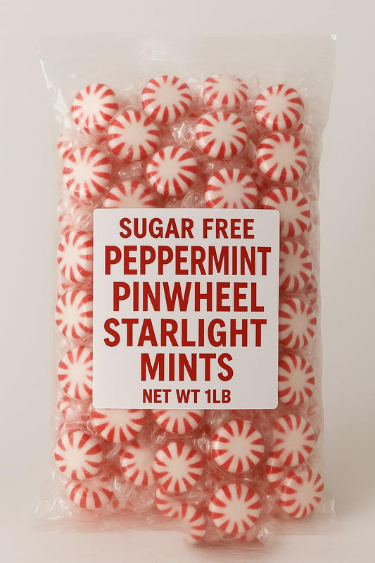 Arcor Sugar-Free Peppermint Pinwheel Mints 1 lb 635909