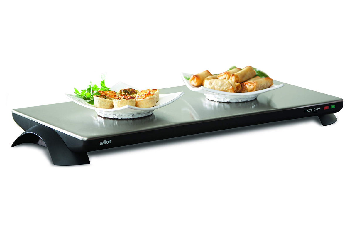 Salton Electric Warming Tray, Stainless (Renewed)