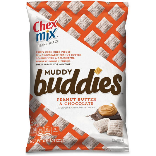 Chex Chex Mix Muddy Buddies Peanut Butter & Chocolate 4.5oz