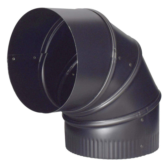 Imperial BM0014 6" Adjustable Elbow, Black