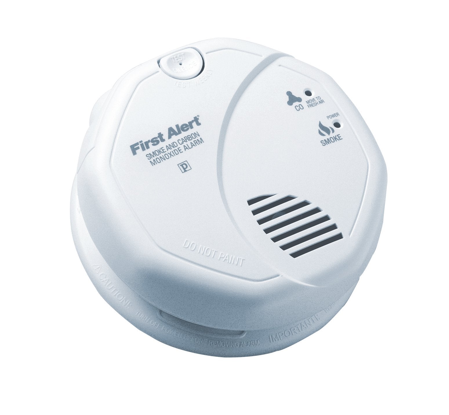 First Alert BRK SC7010B Hardwired Smoke and Carbon Monoxide (CO) Detector with Battery Backup , White