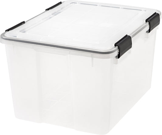 IRIS 46 Quart WEATHERPRO Storage Box, 1 Pack