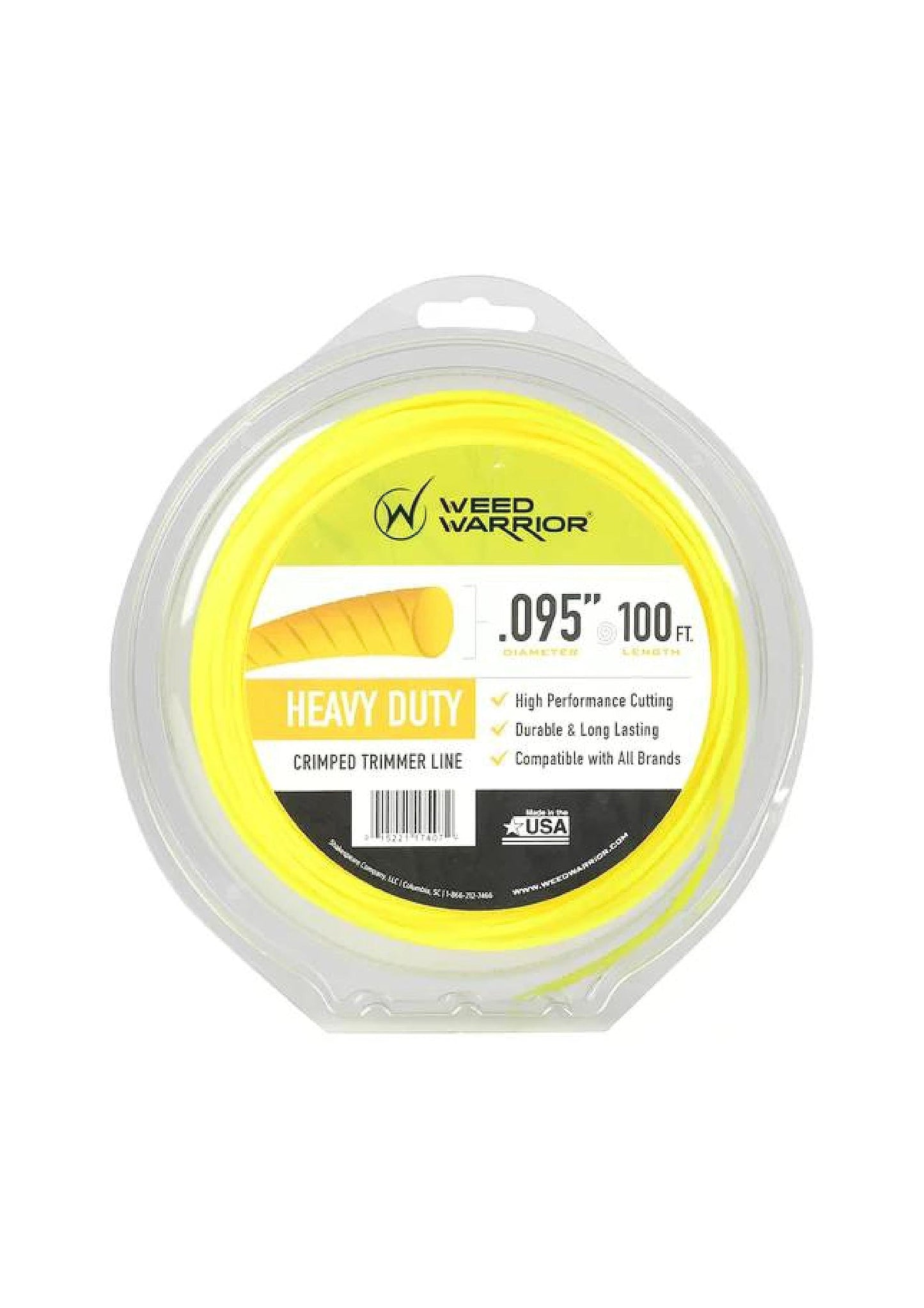 Shakespeare Weed Warrior Trimmer Line 100 Ft .095"