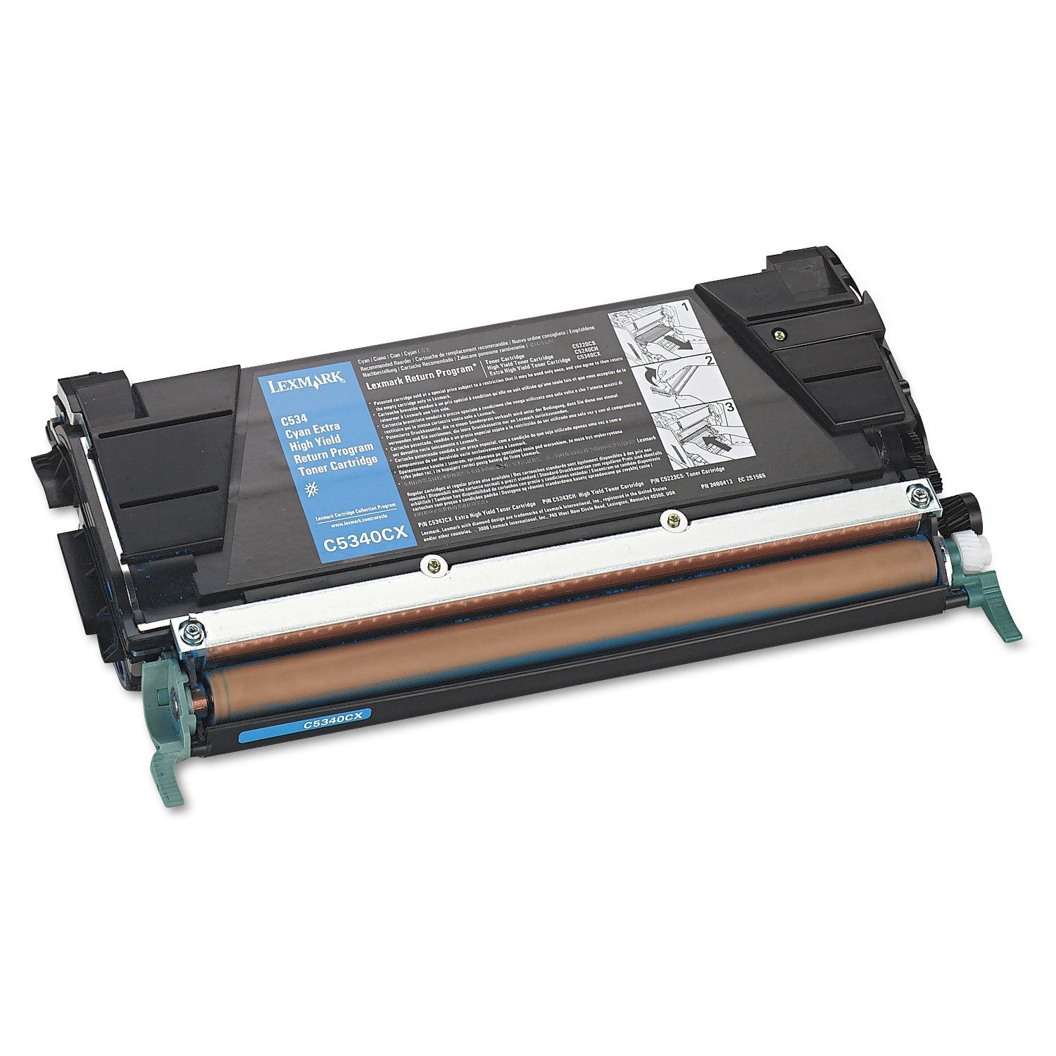 Lexmark C5340CX Cyan Toner Cartridge 7000 Yield
